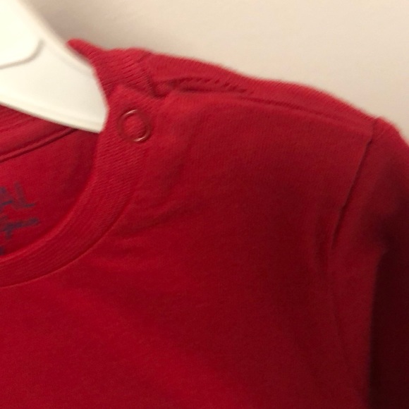 Red long sleeve boys graphic T-shirt - Picture 6 of 6